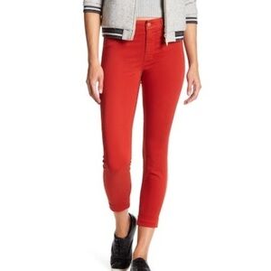 NEW J Brand Women's Anja Cuffed Crop Jeans Luxe Satten Bossa Nova Soft 26